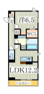 CASA DOS【1階】の間取り