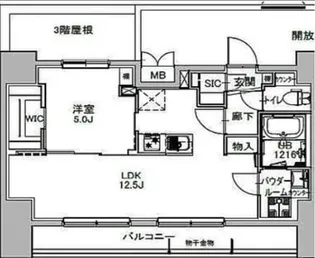 S-RESIDENCE八丁堀una(エスレジデンス八丁堀ウーナ)【10階】の間取り