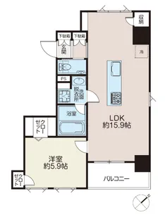 ROCHE LIEN【3階】の間取り