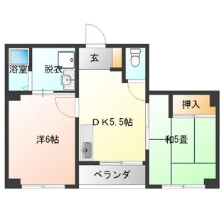ワールドプラザビル【3階】の間取り