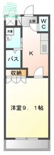メゾンリバティー【1階】の間取り
