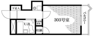 NOB横浜【3階】の間取り