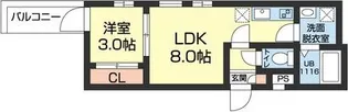 Cherim新瑞橋Lepont(シェリム新瑞橋ルポン)【2階】の間取り