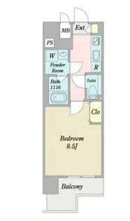 Settle KANAME【3階】の間取り