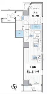 栖ーすみかー浅草蔵前【3階】の間取り