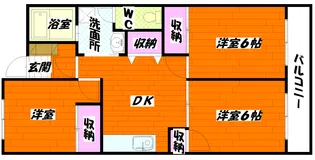 みのりマンション【1階】の間取り
