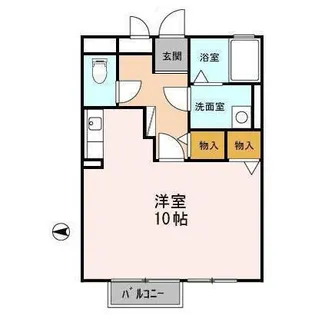 セジュールKei【1階】の間取り