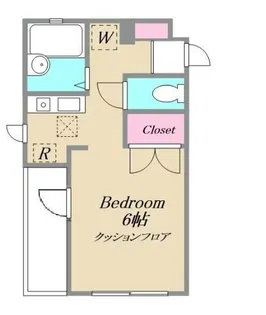 リースランド矢口A棟【1階】の間取り
