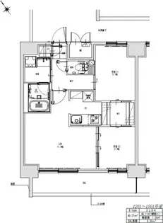 S-RESIDENCE千種駅前ascent(アセント)【12階】の間取り