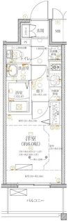 ディアレイシャス浅間町ステーションフロント【7階】の間取り