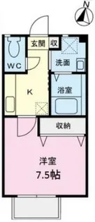 セレーナ上本郷B棟【2階】の間取り