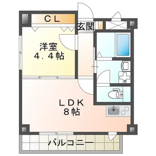 ISグランデ子安町【9階】の間取り