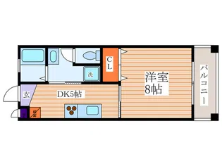 メゾン西東京【2階】の間取り