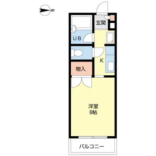 オーヴィラージュ B館【2階】の間取り