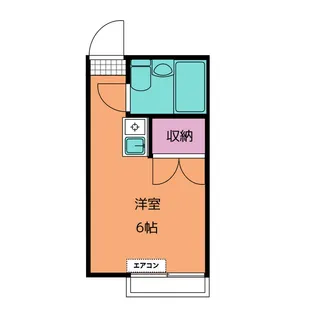 美しの森ハウスB棟【2階】の間取り