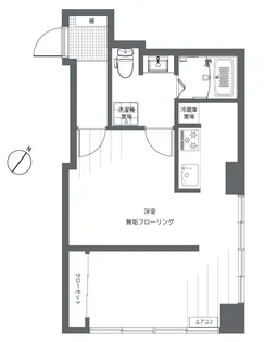 第一新井ビル【2階】の間取り