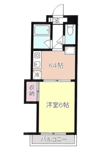 パレスパルテノン【2階】の間取り
