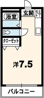 シティパレス佐古【5階】の間取り