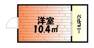 TAD(シェアハウス)女性専用フロア【6階】の間取り