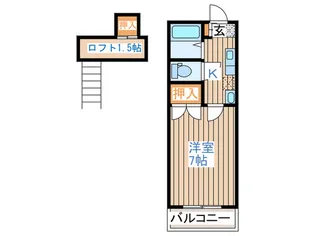 コテージ恵和V【1階】の間取り