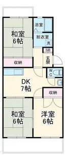 ウィンディホクエンI【4階】の間取り