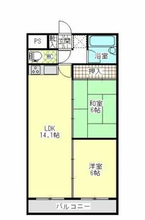 アソルティ伝馬町【8階】の間取り