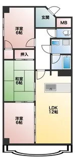 eホーム元町【9階】の間取り