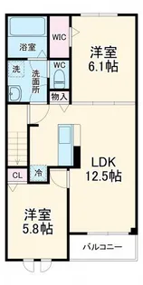 COMFORT【2階】の間取り