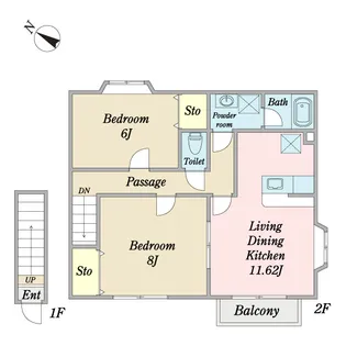 千葉県柏市豊四季【一戸建】の間取り