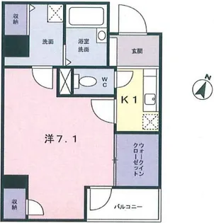 アルカンシェル新横浜【6階】の間取り
