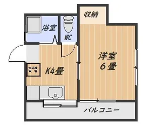坂元アパート(武2丁目)【2階】の間取り