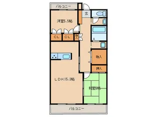 Palette T2【2階】の間取り