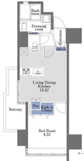 東京都新宿区早稲田鶴巻町【マンション】の間取り