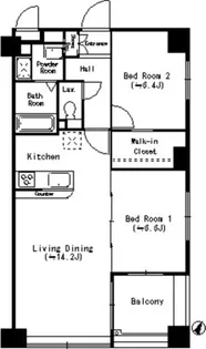 Bel Merissa【4階】の間取り