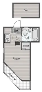 サンハイツ羽沢【1階】の間取り