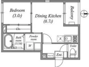大阪府大阪市生野区巽西4【アパート】の間取り