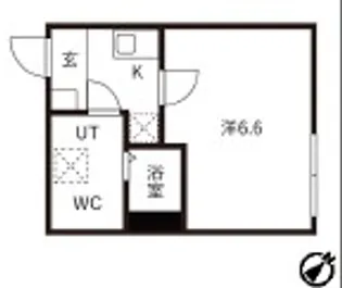 アイリス渋谷【3階】の間取り