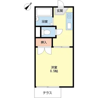 KAIハウスE棟【1階】の間取り