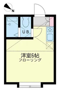 ユナイト小机アリシアの瞳【1階】の間取り