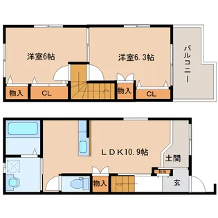 Pearl Maison (パールメゾン)の間取り