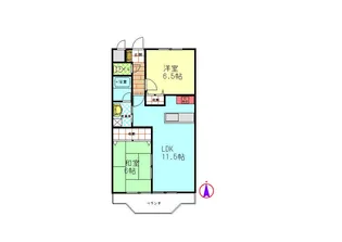 ル・グラン シャリオ【2階】の間取り