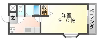 エスパス【4階】の間取り