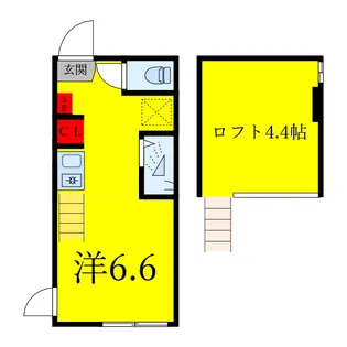 ロマンシング【1階】の間取り