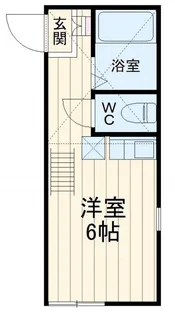 1Rの間取り画像