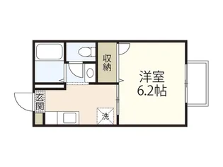 ネストI【1階】の間取り