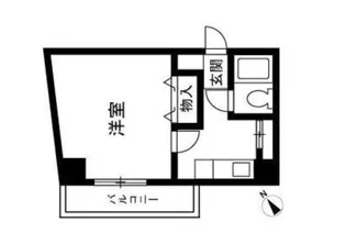 ルエメゾンロワール渡辺通り【3階】の間取り