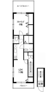 ドエル上池袋【2階】の間取り