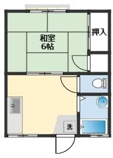 コトブキハウス【1階】の間取り