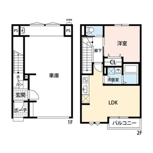 アヴァンティ環八西台の間取り