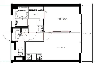 ヴィラけやき【7階】の間取り